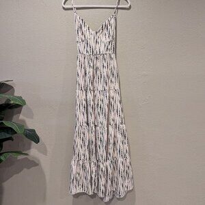 🖤🤍 SHEIN Bohemian Tie-Dye Tiered Maxi Dress | Medium (US 6)